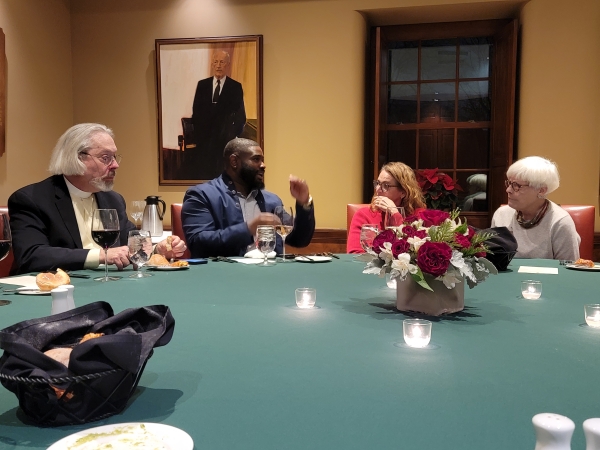 The Church Foundation Board of Directors gathers for their annual Board Dinner