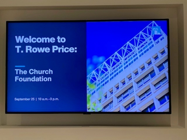 Annual Update at T. Rowe Price, Baltimore, Maryland